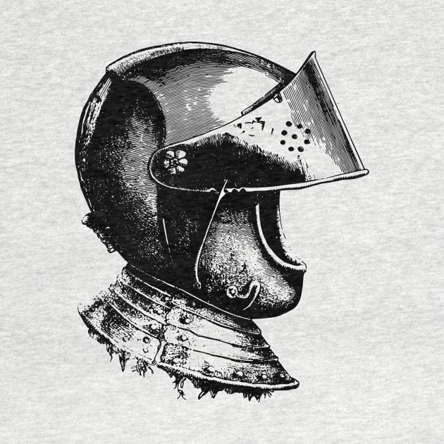 Knight Helmet by linesdesigns